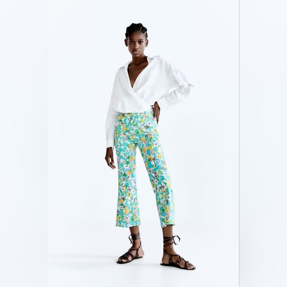 Zara Floral Pants
